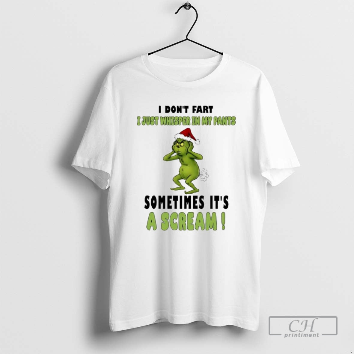 Premium Christmas Grinch I Dont Fart I Just Whisper In My Pants Sometimes Its T-Shirts, Hoodie, Sweatshirt | InkRitualCo.com