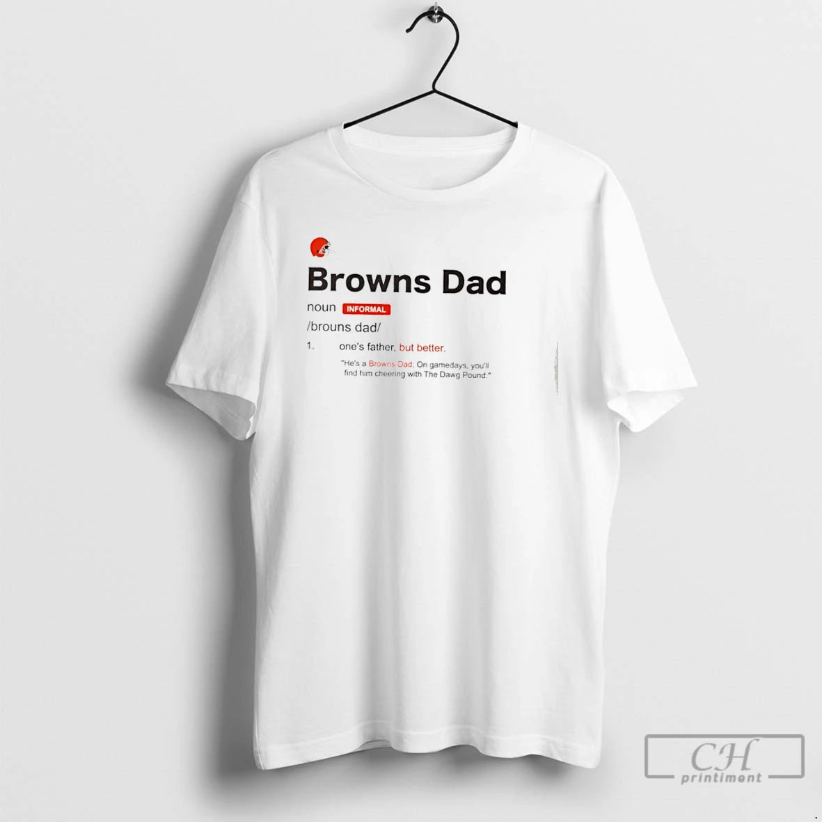 Premium Cleveland Browns Dad Definition T Shirts Hoodie, Sweatshirt | InkRitualCo.com