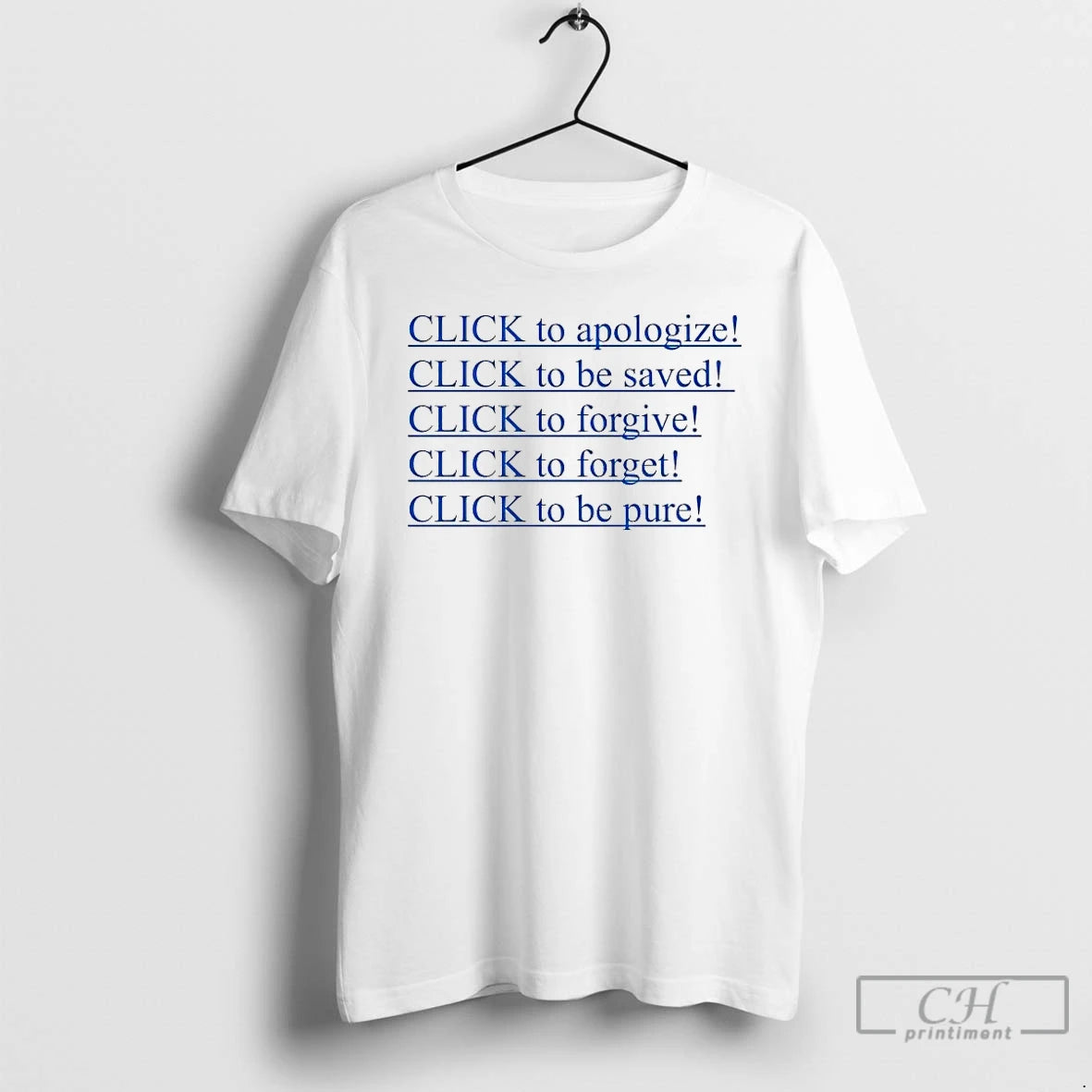 Premium Click To Apologize Click To Be Saved Click To Forgive T-Shirts, Hoodie, Sweatshirt | InkRitualCo.com