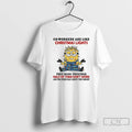 Premium Co Workers Are Like Christmas Lights They Hang Together Minion T-Shirts, Hoodie, Sweatshirt | InkRitualCo.com