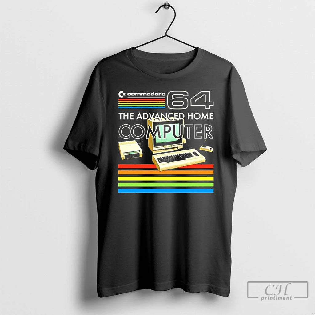 Premium Commodore 64 The Advanced Home Computer Vintage T-Shirts, Hoodie, Sweatshirt | InkRitualCo.com