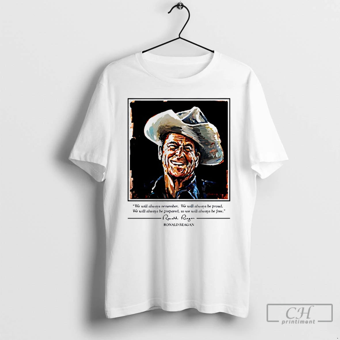 Premium Cowboy Ronald Reagan Vintage T-Shirts, Hoodie, Sweatshirt | InkRitualCo.com