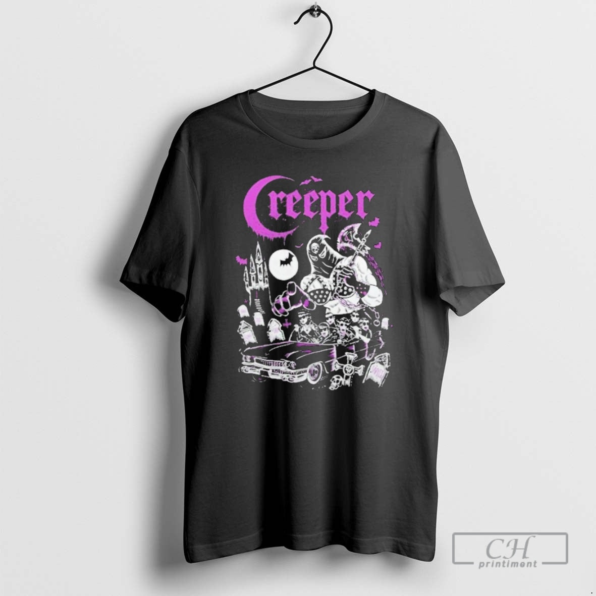 Creeper Mistress Death Car Shirt T-Shirts, Hoodie, Sweatshirt