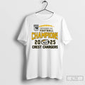 Premium Crest Chargers 2025 Nchsaa Division 5a Football Champions Christmas T-Shirts, Hoodie, Sweatshirt | InkRitualCo.com