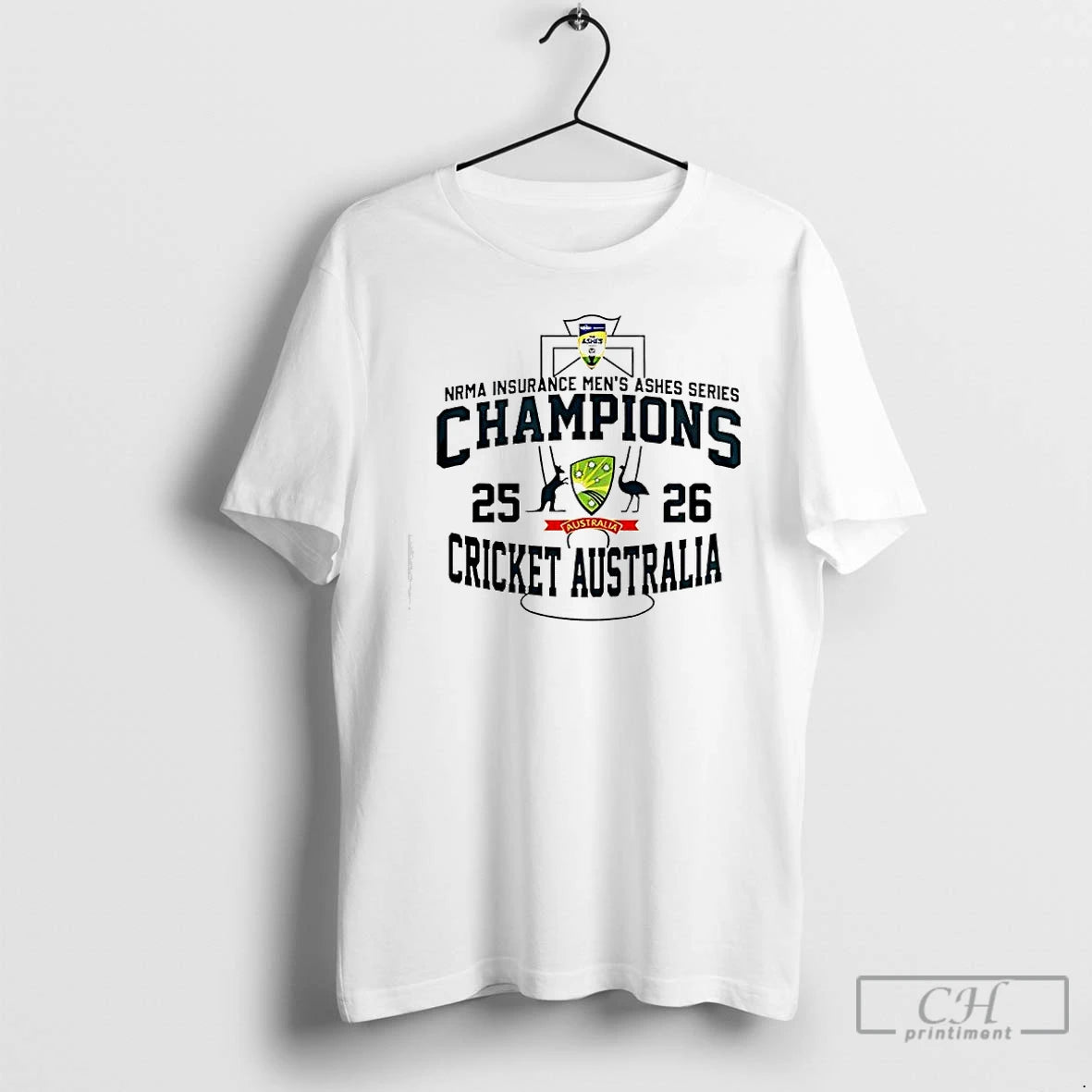 Premium Cricket Australian 25 26 Nrma Insurance Mens Ashes Series Champions T-Shirts, Hoodie, Sweatshirt | InkRitualCo.com