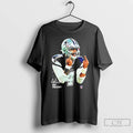 Premium Dak Prescott Middle Finger Dallas Cowboys Signature T-Shirts, Hoodie, Sweatshirt | InkRitualCo.com