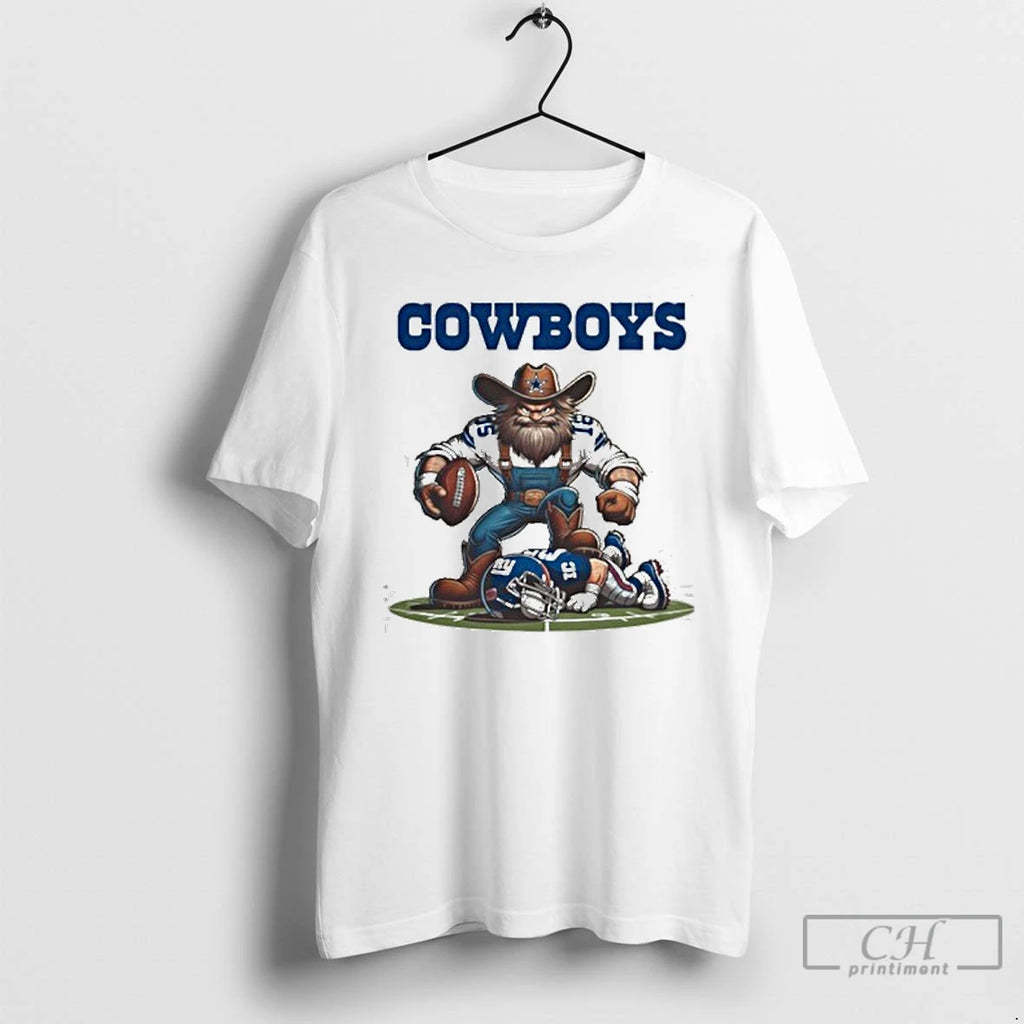 Premium Dallas Cowboys Vs New York Giants Mascot Rivalries 2025 T Shirts Hoodie, Sweatshirt | InkRitualCo.com