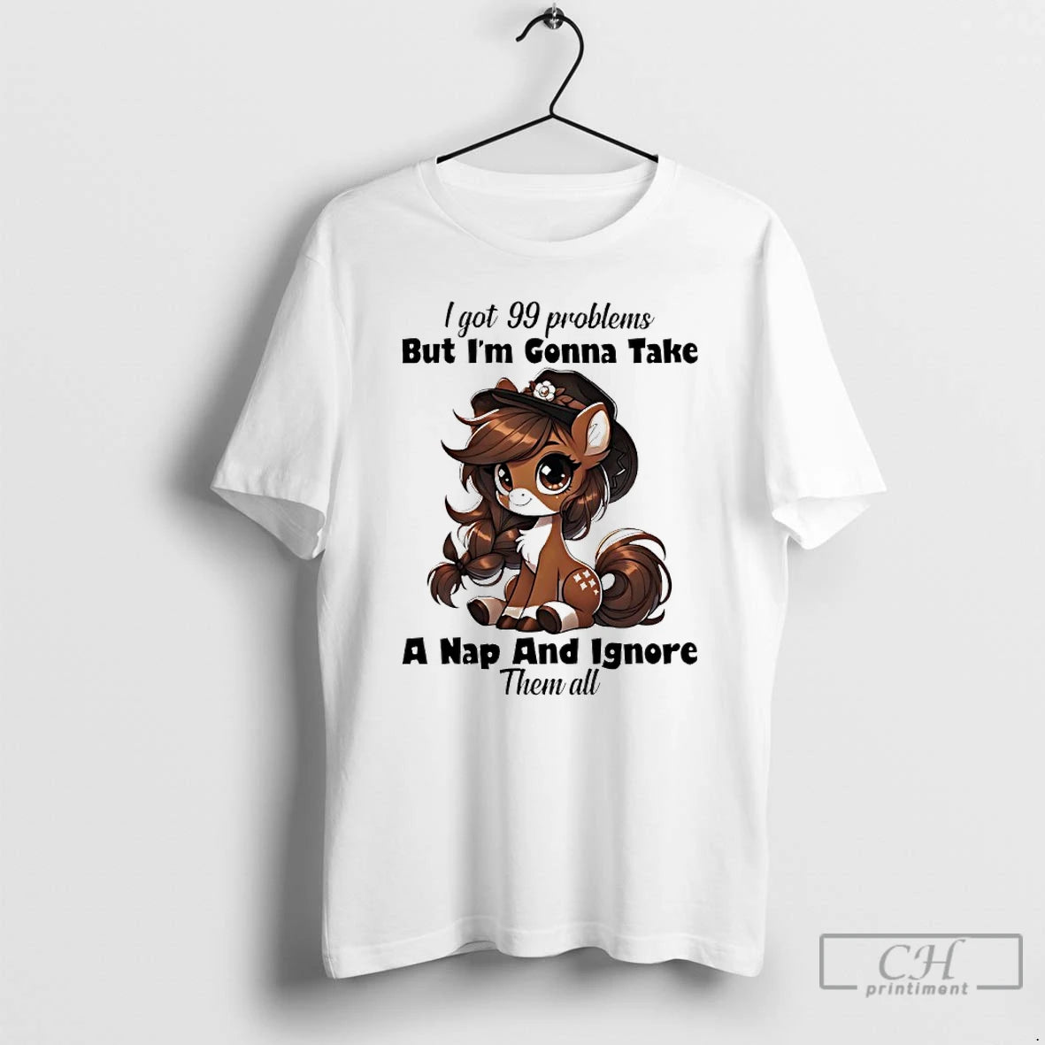 Premium Deer I Got 99 Problems But Im Gonna Take A Nap And Ignore Them T-Shirts, Hoodie, Sweatshirt | InkRitualCo.com