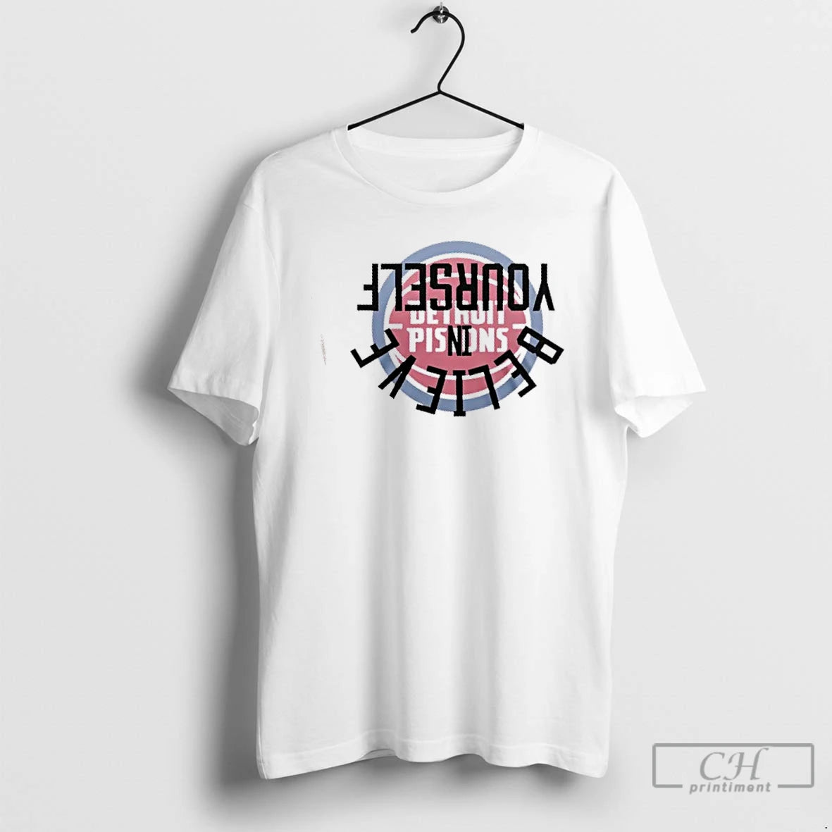 Premium Detroit Pistons Believe In Yourself T-Shirts, Hoodie, Sweatshirt | InkRitualCo.com