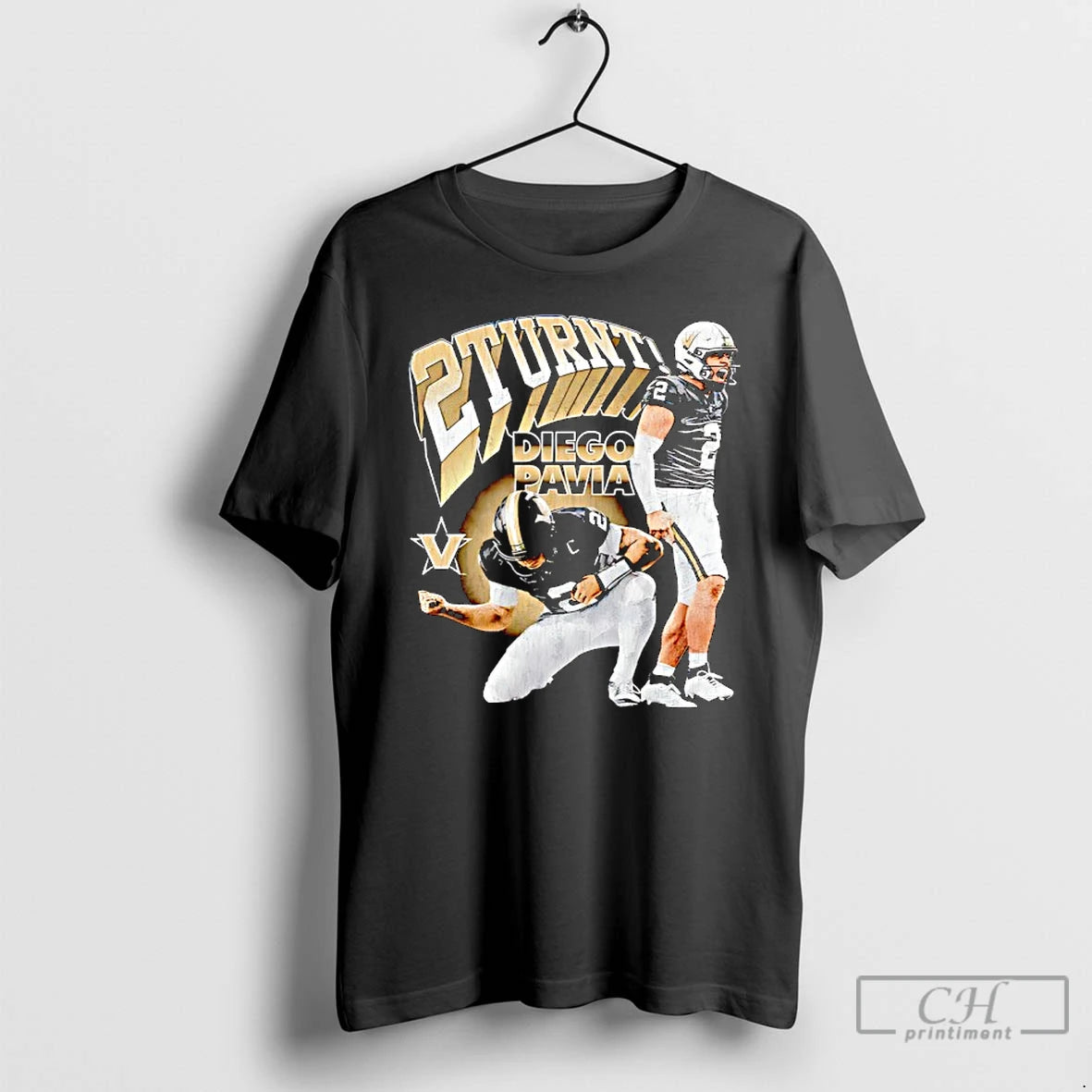 Premium Diego Pavia 2 Turnt Vanderbilt Commodores T-Shirts, Hoodie, Sweatshirt | InkRitualCo.com