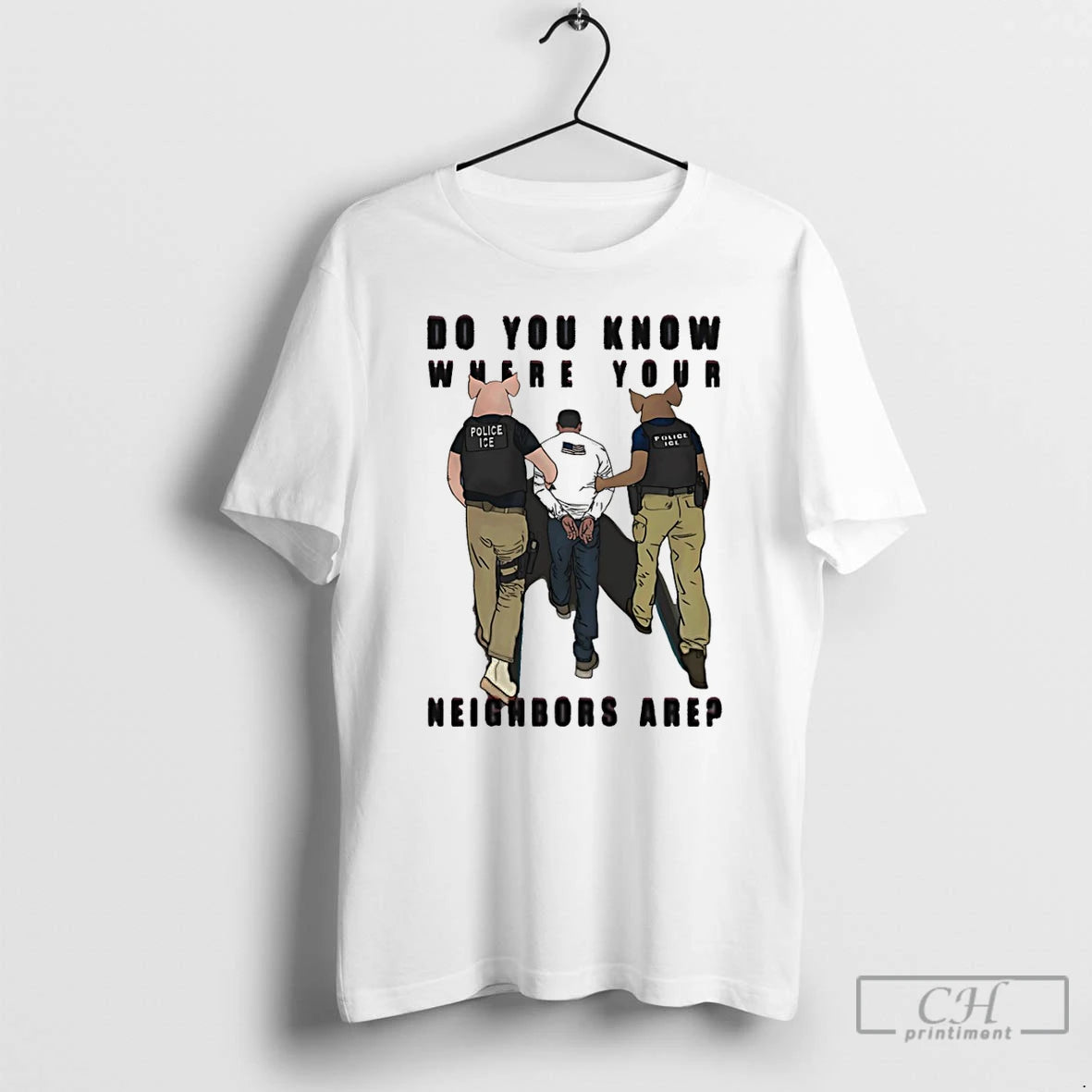Premium Do You Know Where Your Neighbors Are Police Ice T-Shirts, Hoodie, Sweatshirt | InkRitualCo.com