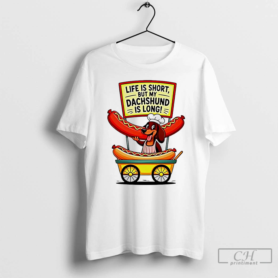 Premium Dog Life Is Short But My Dachshund Is Long T-Shirts, Hoodie, Sweatshirt | InkRitualCo.com