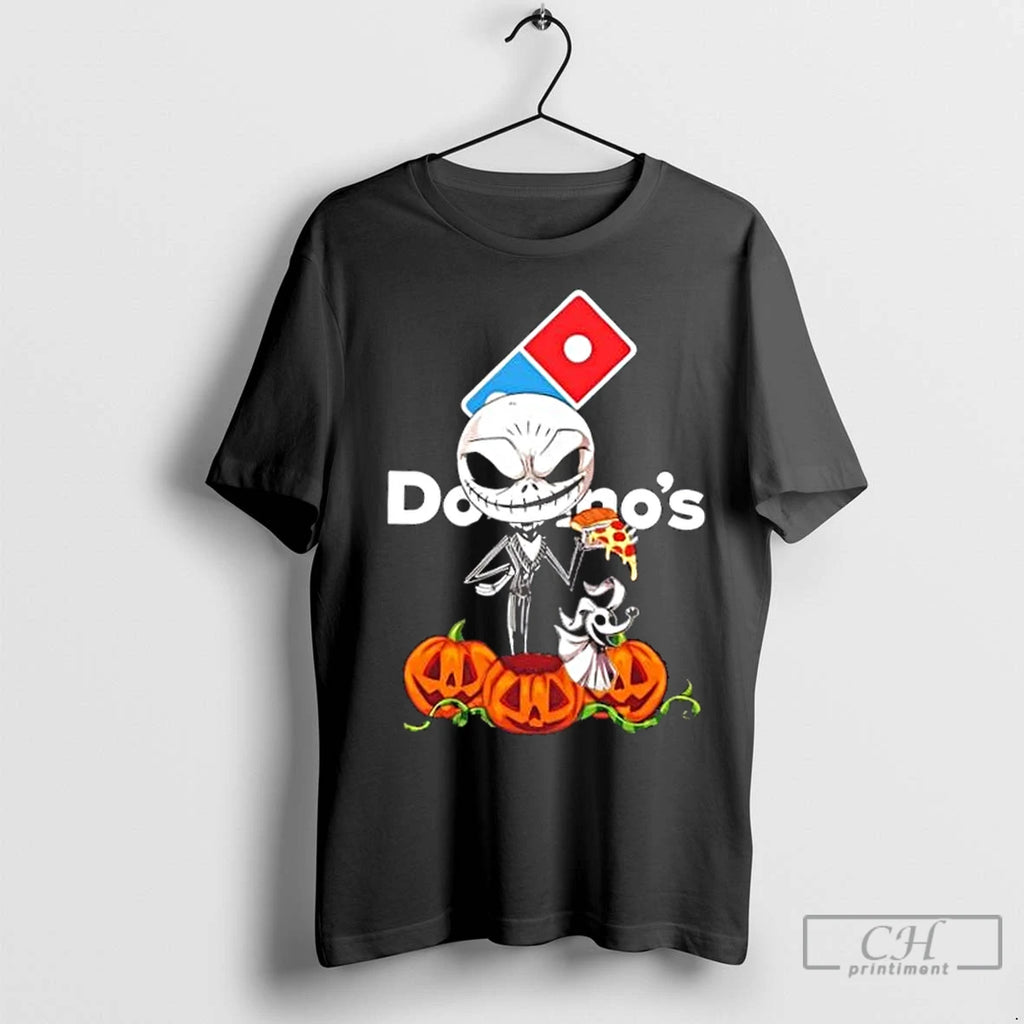 Premium Dominos X Jack Skellington Pumpkins Halloween T-Shirts, Hoodie, Sweatshirt | InkRitualCo.com