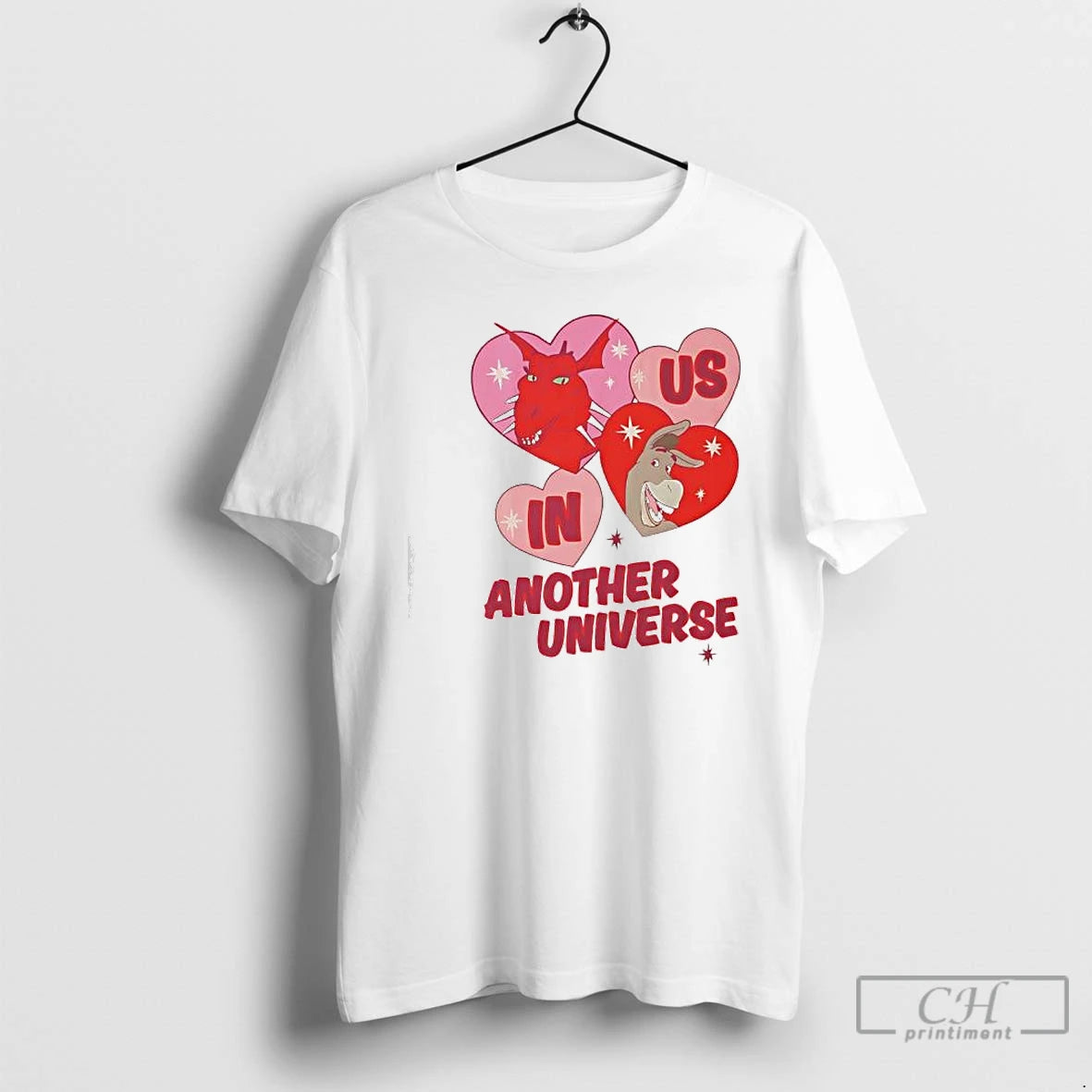 Premium Donkey And Shrek Us In Another Universe Graphic T-Shirts, Hoodie, Sweatshirt | InkRitualCo.com