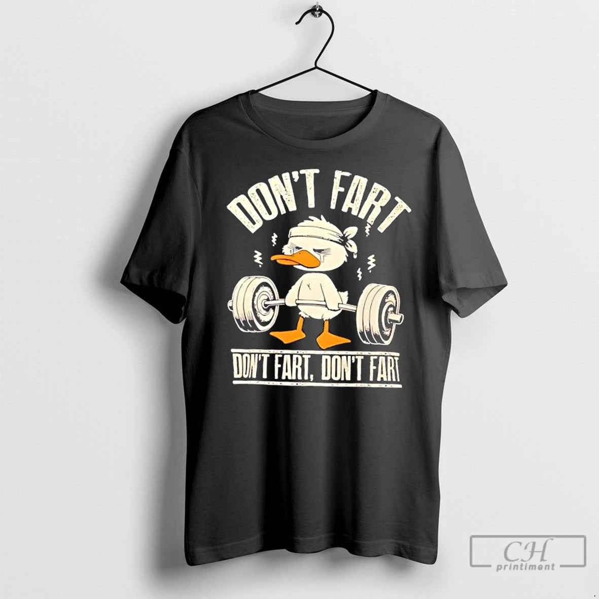 Premium Dont Fart Gym Duck Workout T-Shirts, Hoodie, Sweatshirt | InkRitualCo.com