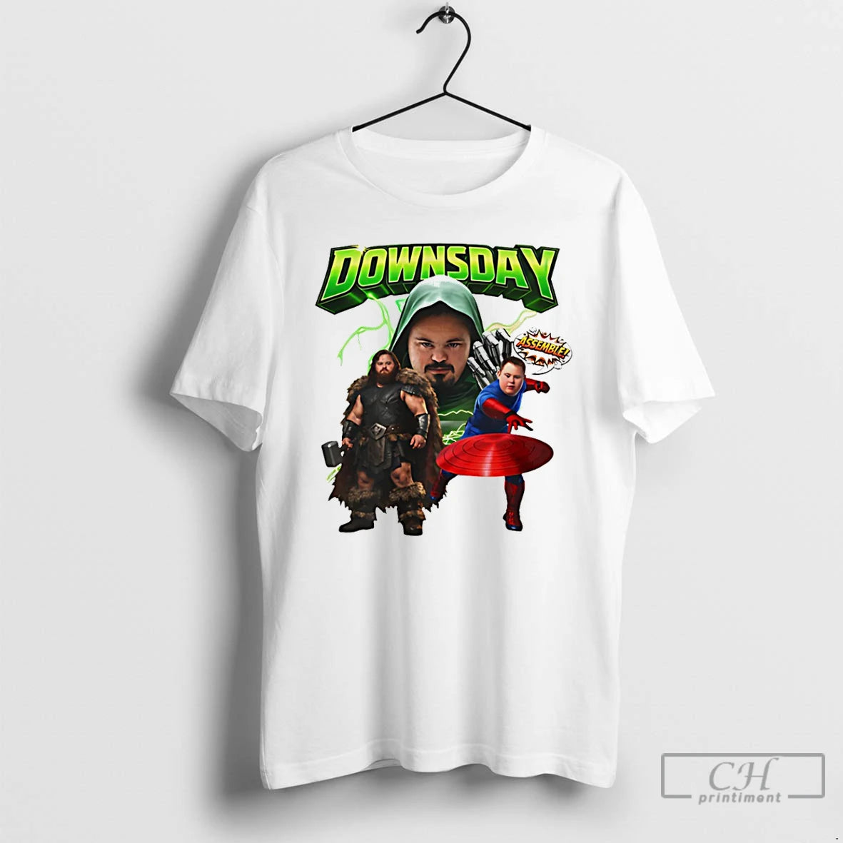 Premium Doomsday Avengers Assemble Down T-Shirts, Hoodie, Sweatshirt | InkRitualCo.com