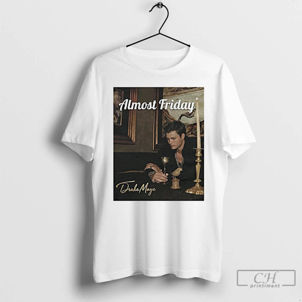 Premium Drake Maye Album Cover Almost Friday Photo T-Shirts, Hoodie, Sweatshirt | InkRitualCo.com