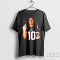 Premium Drake Maye Middle Finger Smoking T-Shirts, Hoodie, Sweatshirt | InkRitualCo.com