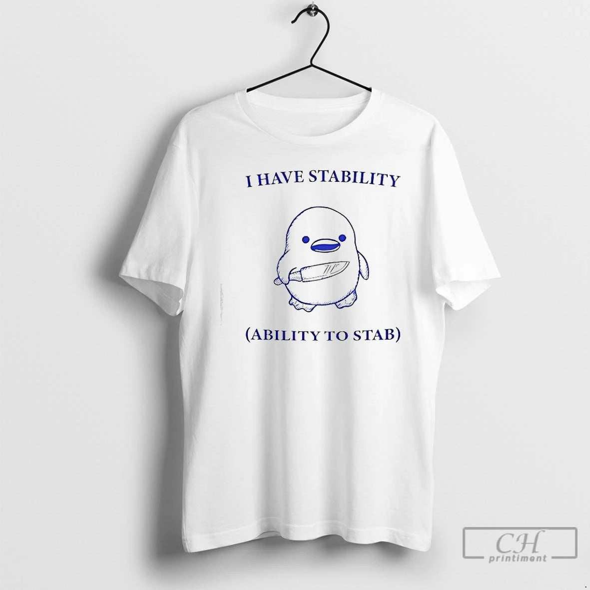 Premium Duck With Knife I Have Stability Ability To Stab T-Shirts, Hoodie, Sweatshirt | InkRitualCo.com