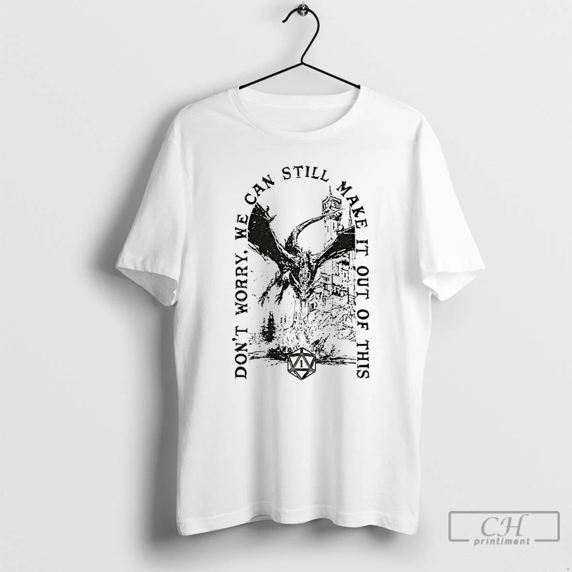 Premium Dungeons And Dragons Dont Worry We Can Still Make It Out Of This T-Shirts, Hoodie, Sweatshirt | InkRitualCo.com