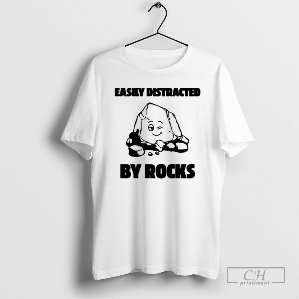 Premium Easily Distracted By Rocks Shirt Sweater Hoodie, Sweatshirt | InkRitualCo.com