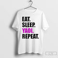 Premium Eat Sleep Yaoi Repeat T-Shirts, Hoodie, Sweatshirt | InkRitualCo.com