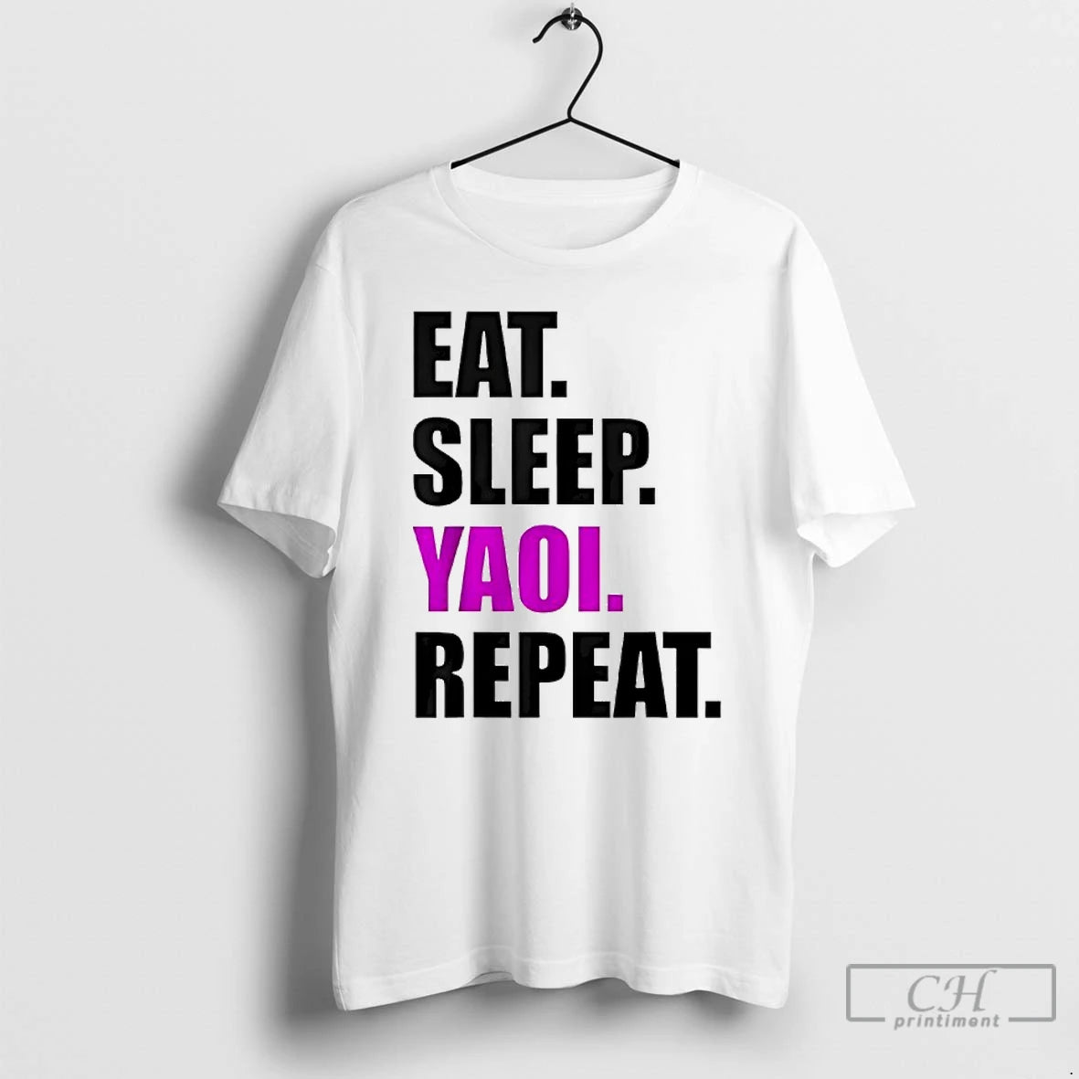 Premium Eat Sleep Yaoi Repeat T-Shirts, Hoodie, Sweatshirt | InkRitualCo.com