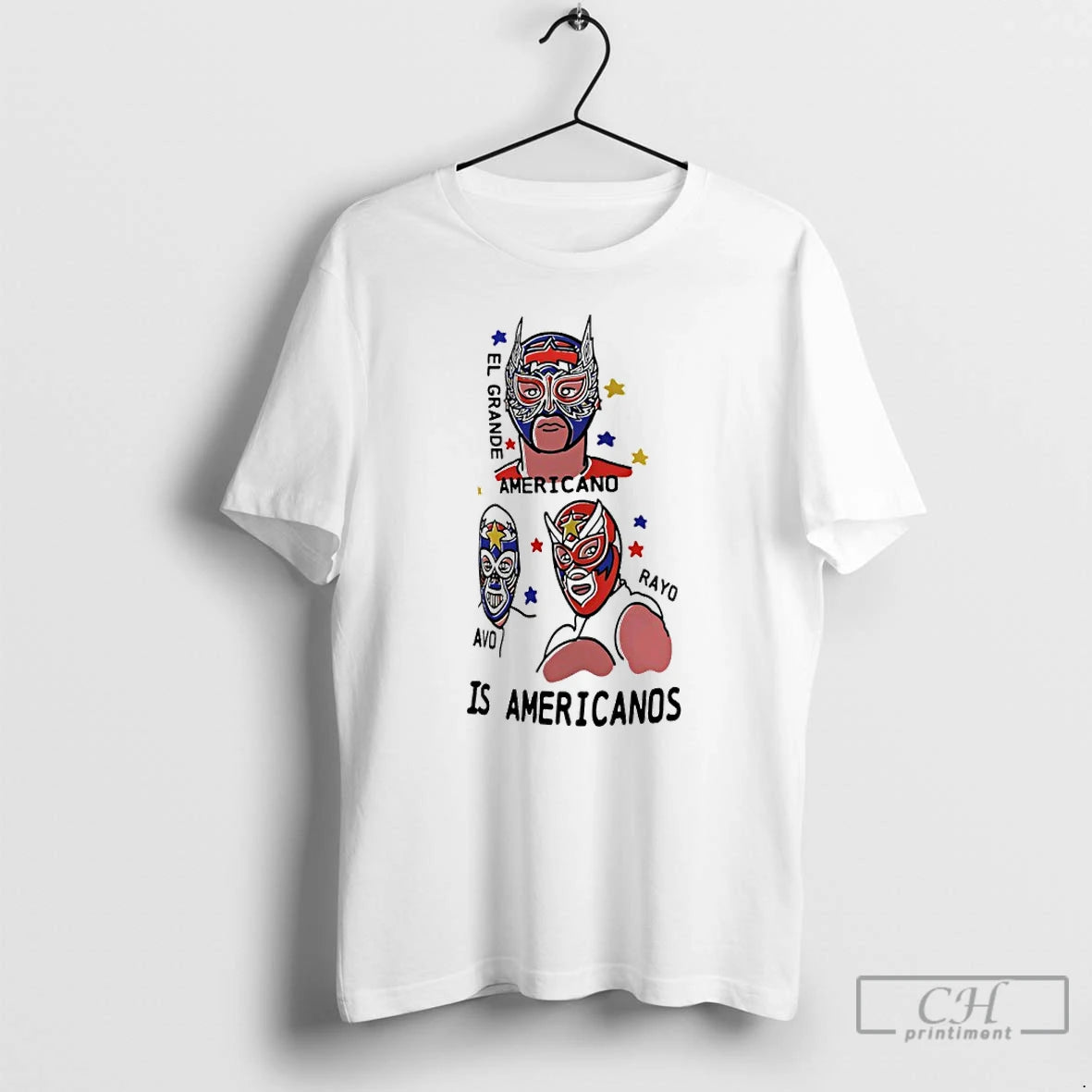 Premium El Grande Americano Rayo Avo Is Americanos Los Americanos Trio T-Shirts, Hoodie, Sweatshirt | InkRitualCo.com