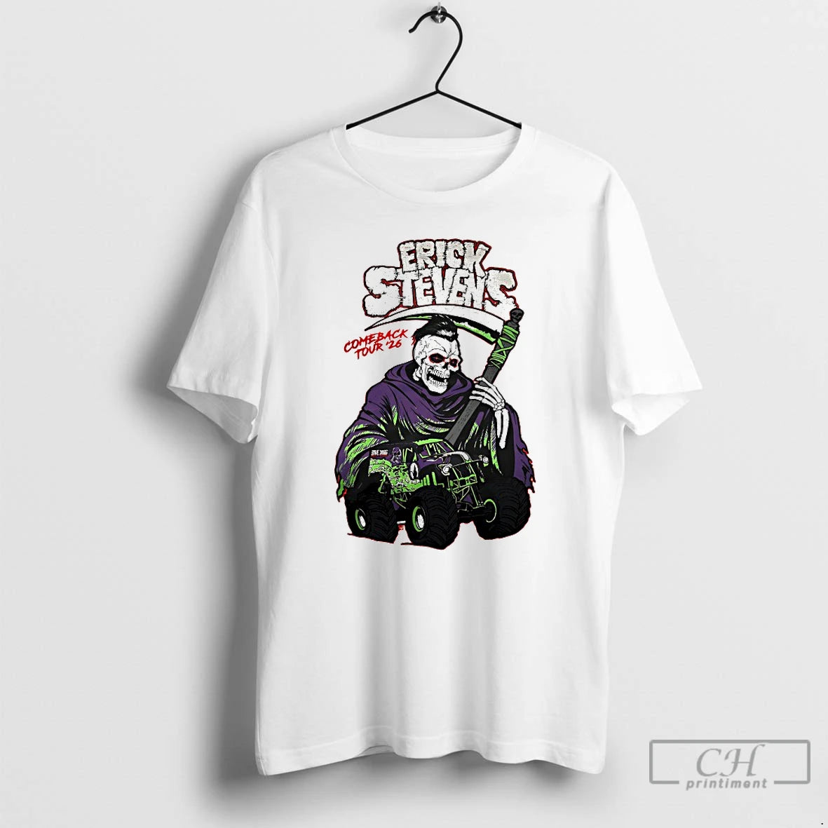 Premium Erick Stevens Comeback Tour 26 T-Shirts, Hoodie, Sweatshirt | InkRitualCo.com