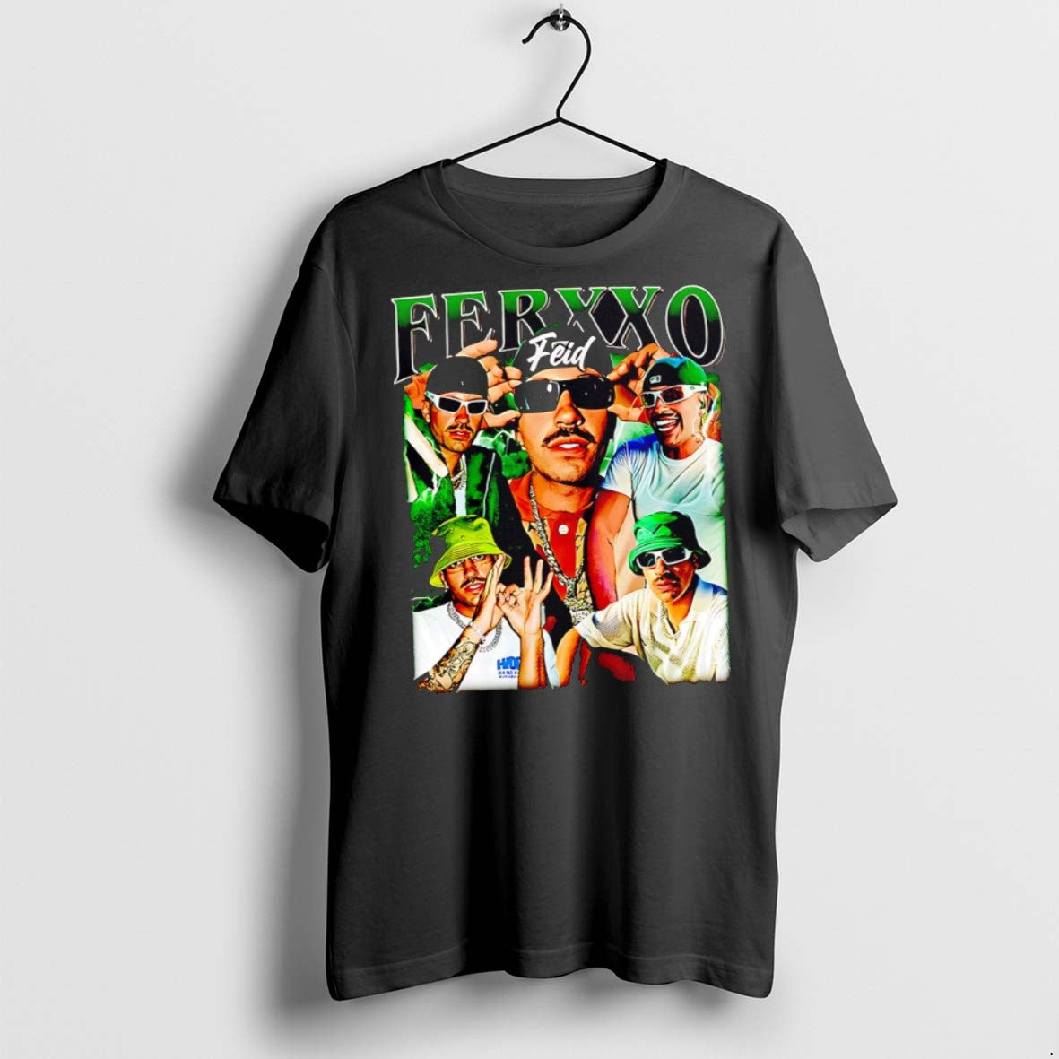 Premium Feid Ferxxo Graphic Softstyle Cotton T Shirts Hoodie, Sweatshirt | InkRitualCo.com