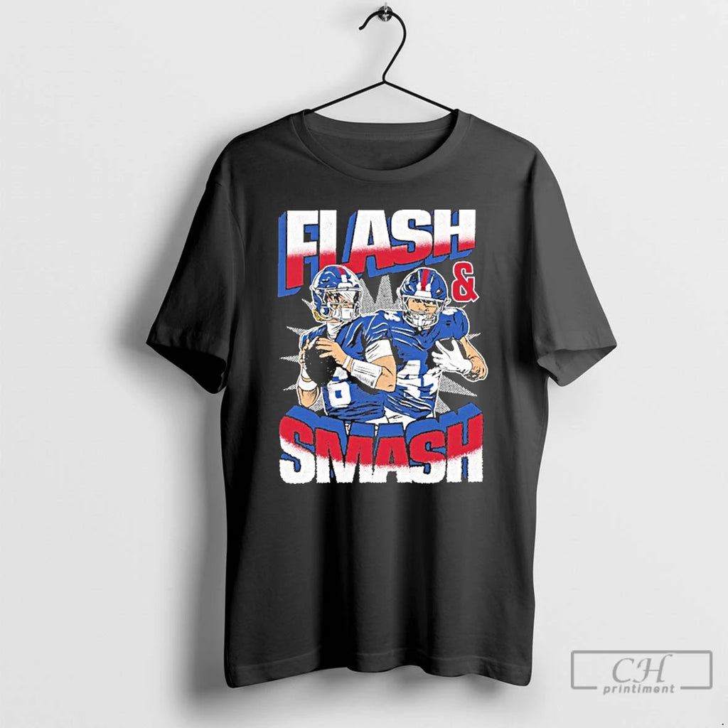 Premium Flash And Smash Jaxson Dart And Cam Skattebo T Shirts Hoodie, Sweatshirt | InkRitualCo.com
