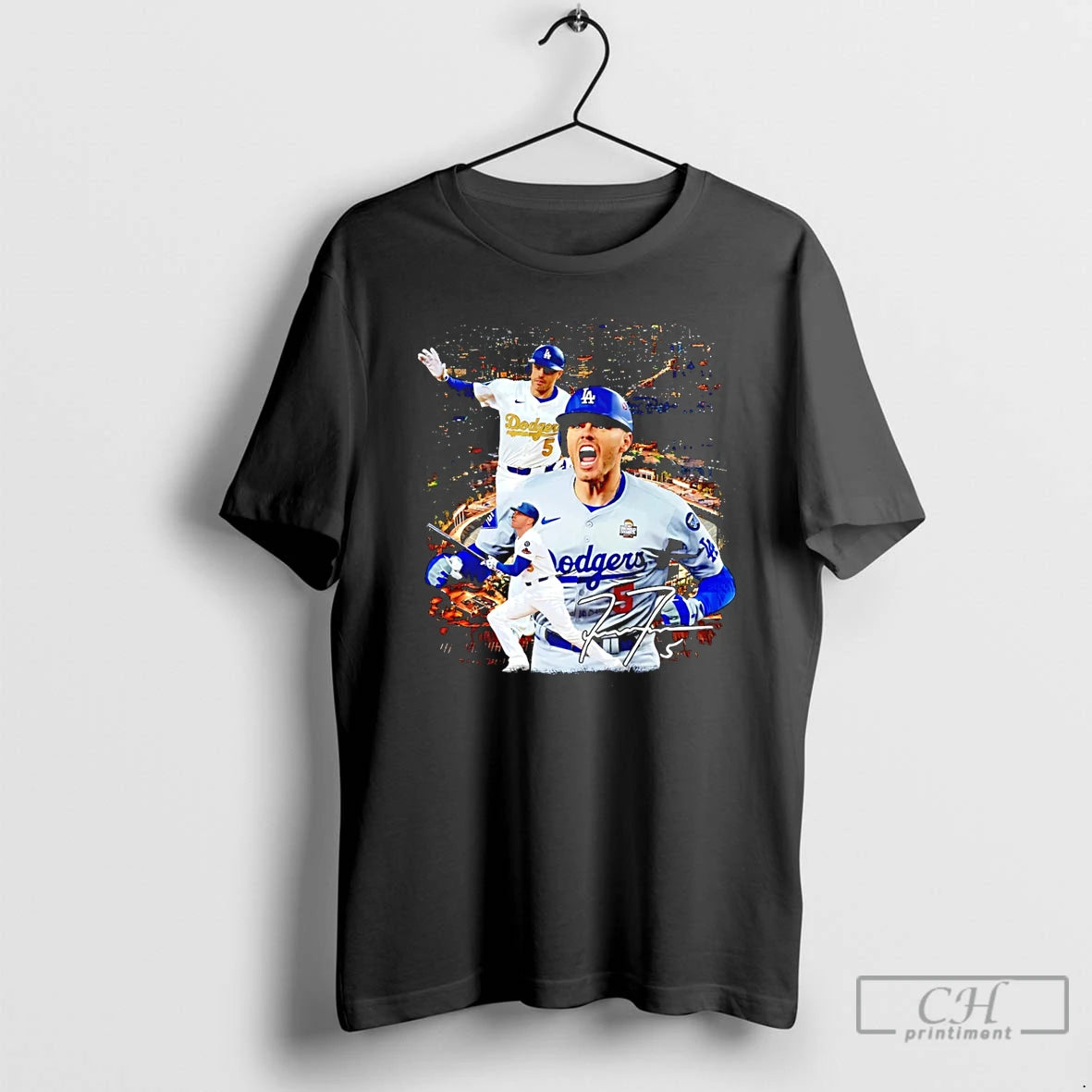 Premium Freddie Freeman Los Angeles Dodgers Signature Player Collage 2026 T-Shirts, Hoodie, Sweatshirt | InkRitualCo.com