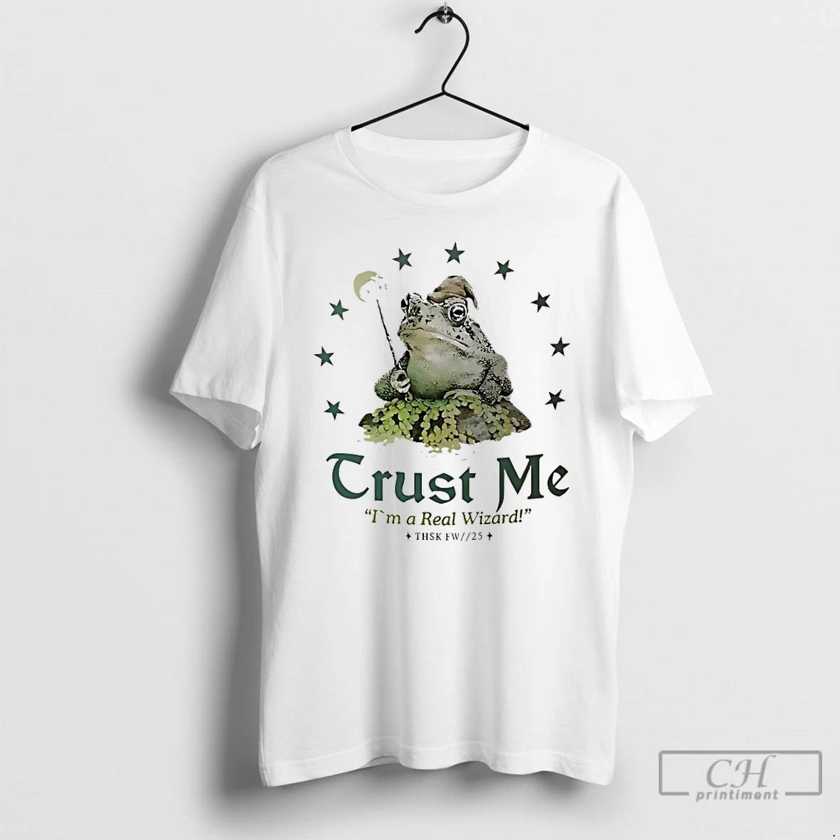 Premium Frog Trust Me Im A Real Wizard T-Shirts, Hoodie, Sweatshirt | InkRitualCo.com