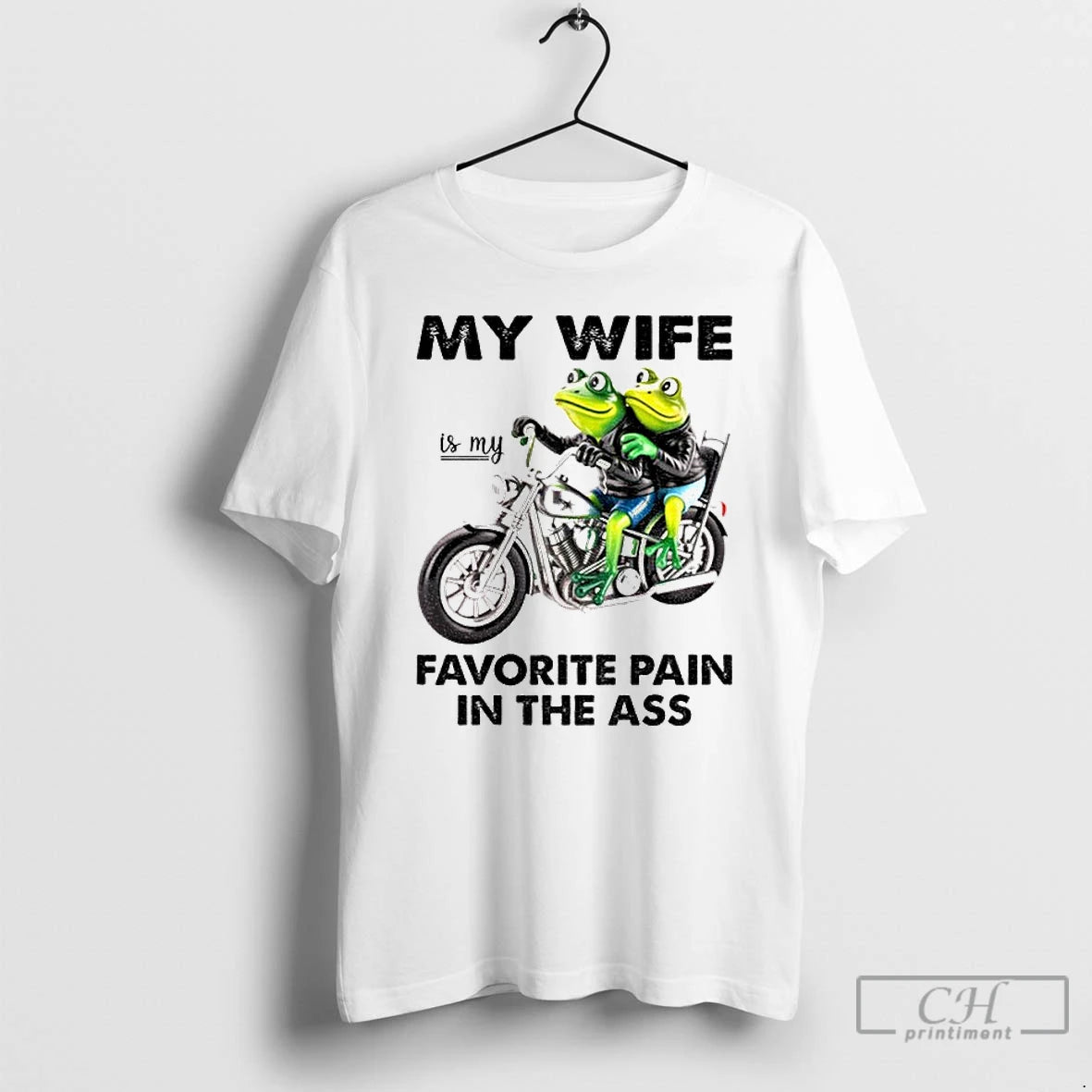 Premium Frogs My Wife Is My Favorite Pain In The Ass Funny Meme T Shirts Hoodie, Sweatshirt | InkRitualCo.com