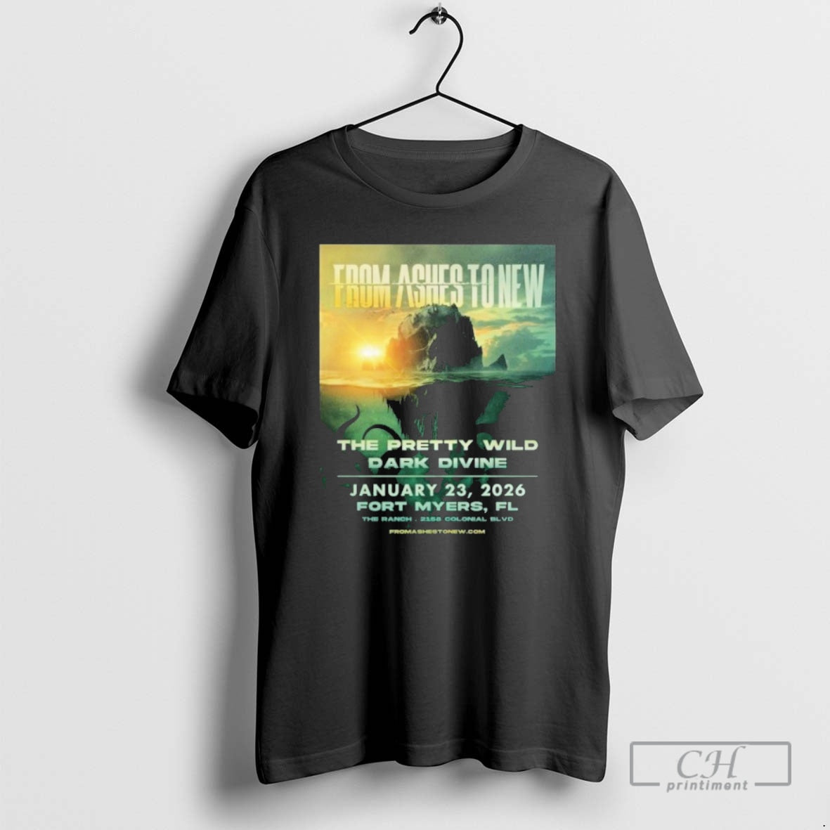 Premium From Ashes To New Fort Myers Fl Jan 23 2026 Shirt Sweater Hoodie, Sweatshirt | InkRitualCo.com