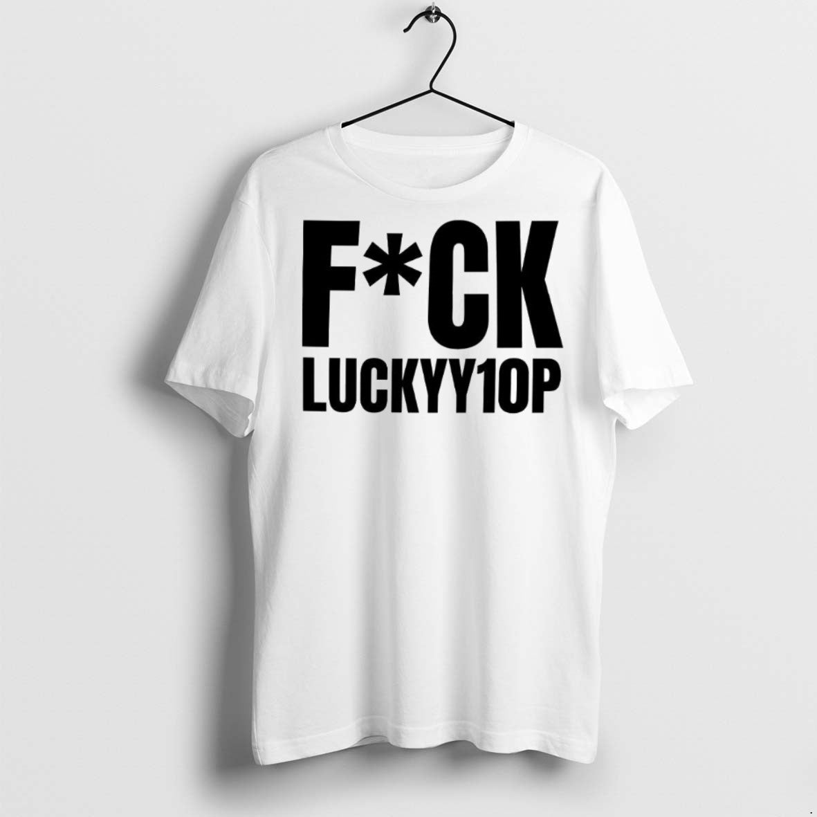 Premium Fuck Luckyy1op T Shirts Hoodie, Sweatshirt | InkRitualCo.com