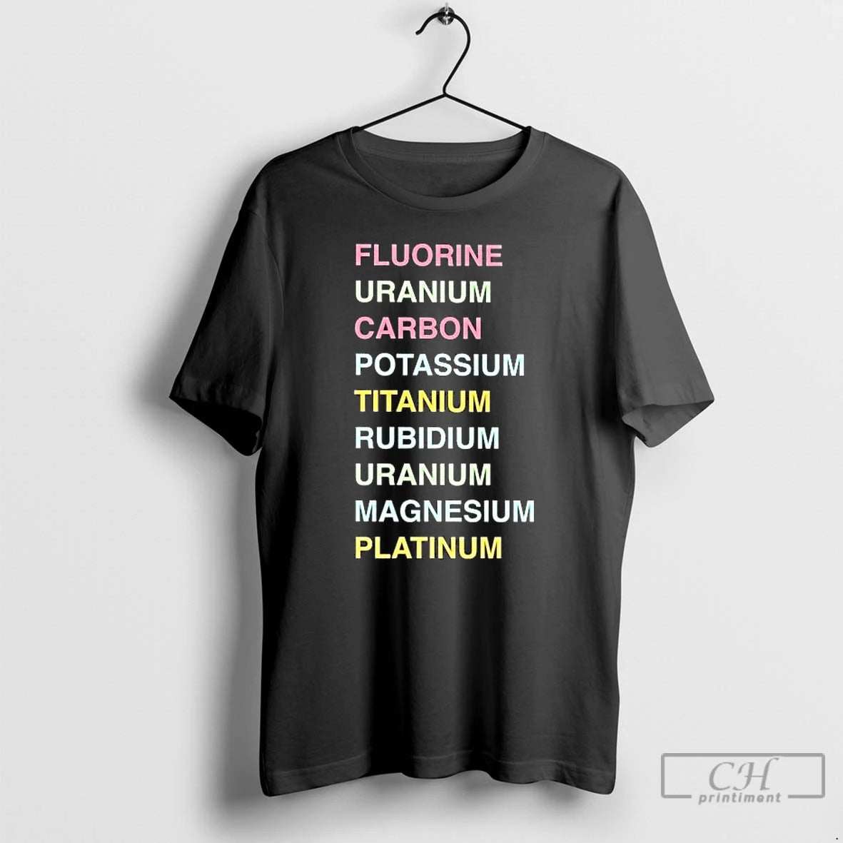 Premium Fuck Trump Chemistry Periodic Fluorine Uranium Carbon Potassium T-Shirts, Hoodie, Sweatshirt | InkRitualCo.com