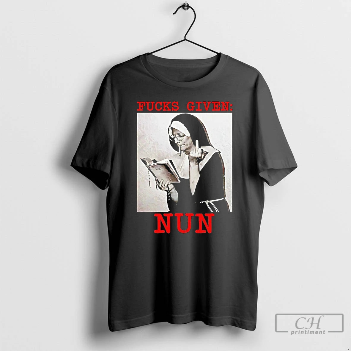Premium Fucks Given Nun T-Shirts, Hoodie, Sweatshirt | InkRitualCo.com