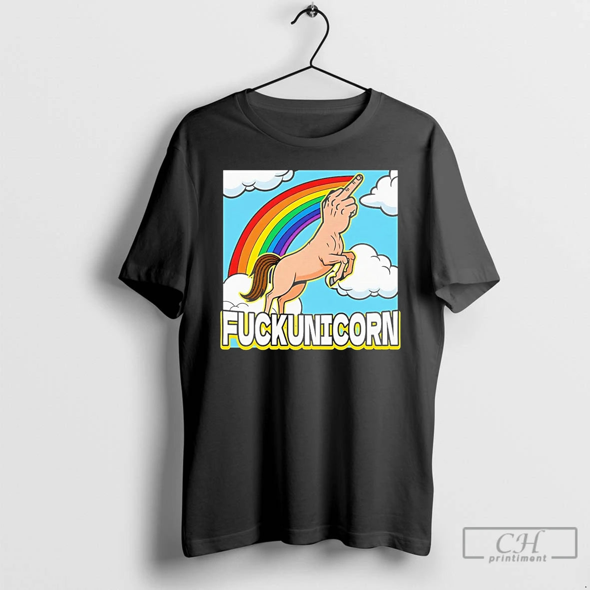 Premium Fuckunicorn Unicorn Middle Finger T-Shirts, Hoodie, Sweatshirt | InkRitualCo.com