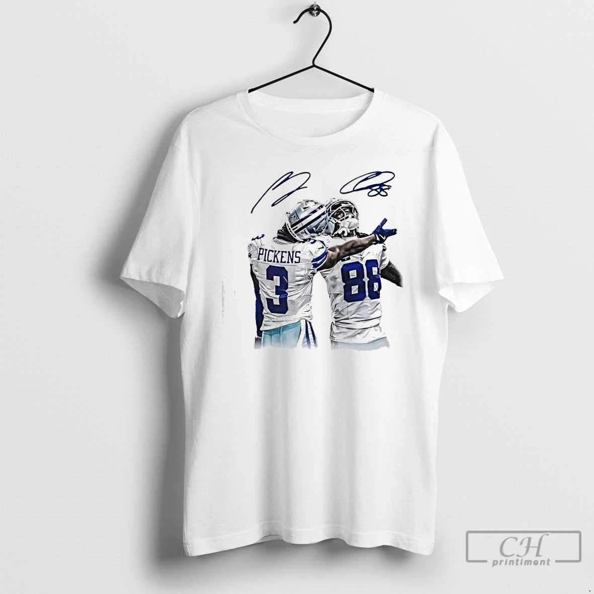 Premium George Pickens X Ceedee Lamb Dallas Cowboys Signatures T-Shirts, Hoodie, Sweatshirt | InkRitualCo.com