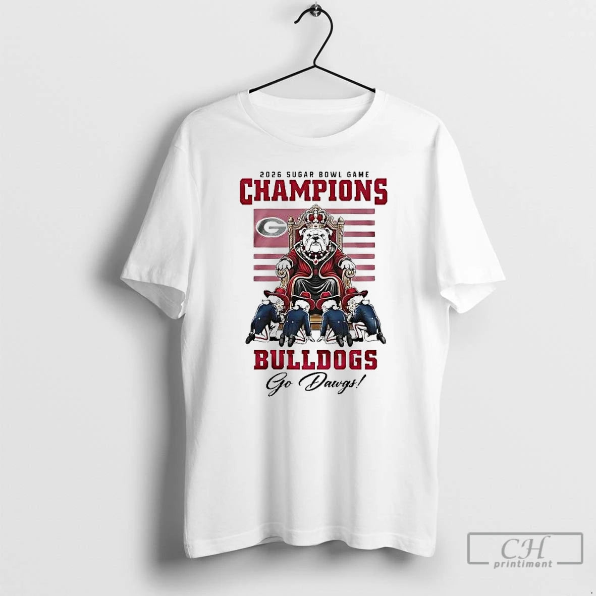 Premium Georgia Bulldogs 2026 Sugar Bowl Champions Go Dawgs Mascot King T-Shirts, Hoodie, Sweatshirt | InkRitualCo.com