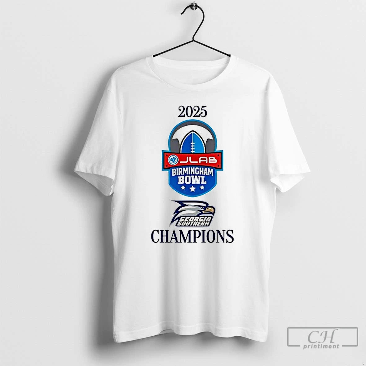 Premium Georgia Southern 2025 Birmingham Bowl Champions Logo T-Shirts, Hoodie, Sweatshirt | InkRitualCo.com