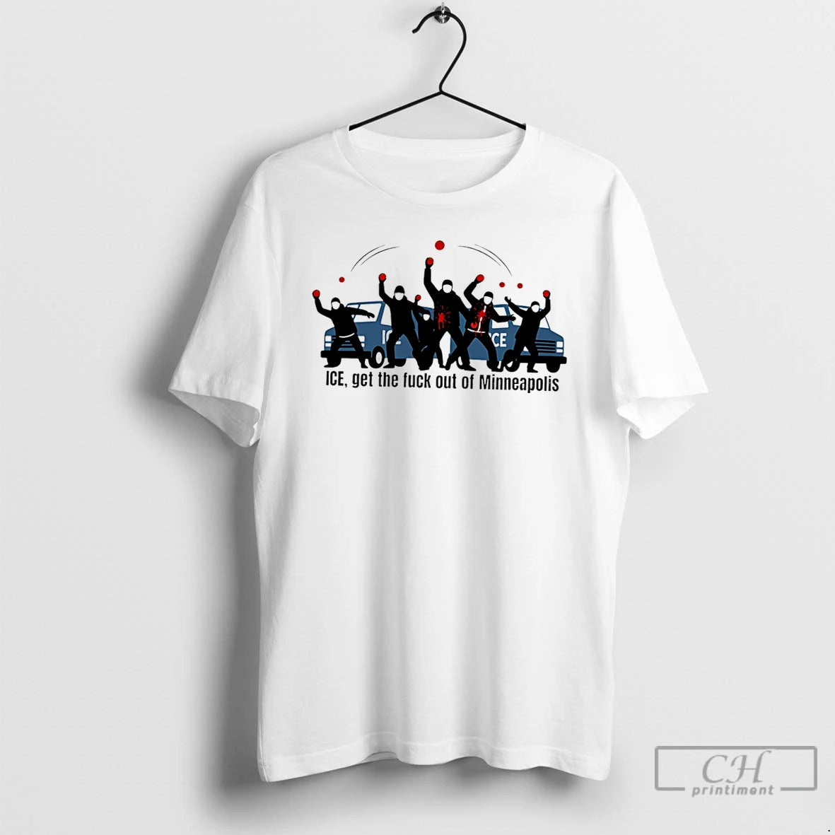 Premium Get The Fuck Out Of Minneapolis Anti Trump T-Shirts, Hoodie, Sweatshirt | InkRitualCo.com