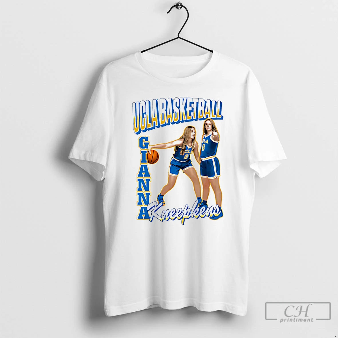 Premium Gianna Kneepkens Ucla Bruins Illustrated T-Shirts, Hoodie, Sweatshirt | InkRitualCo.com