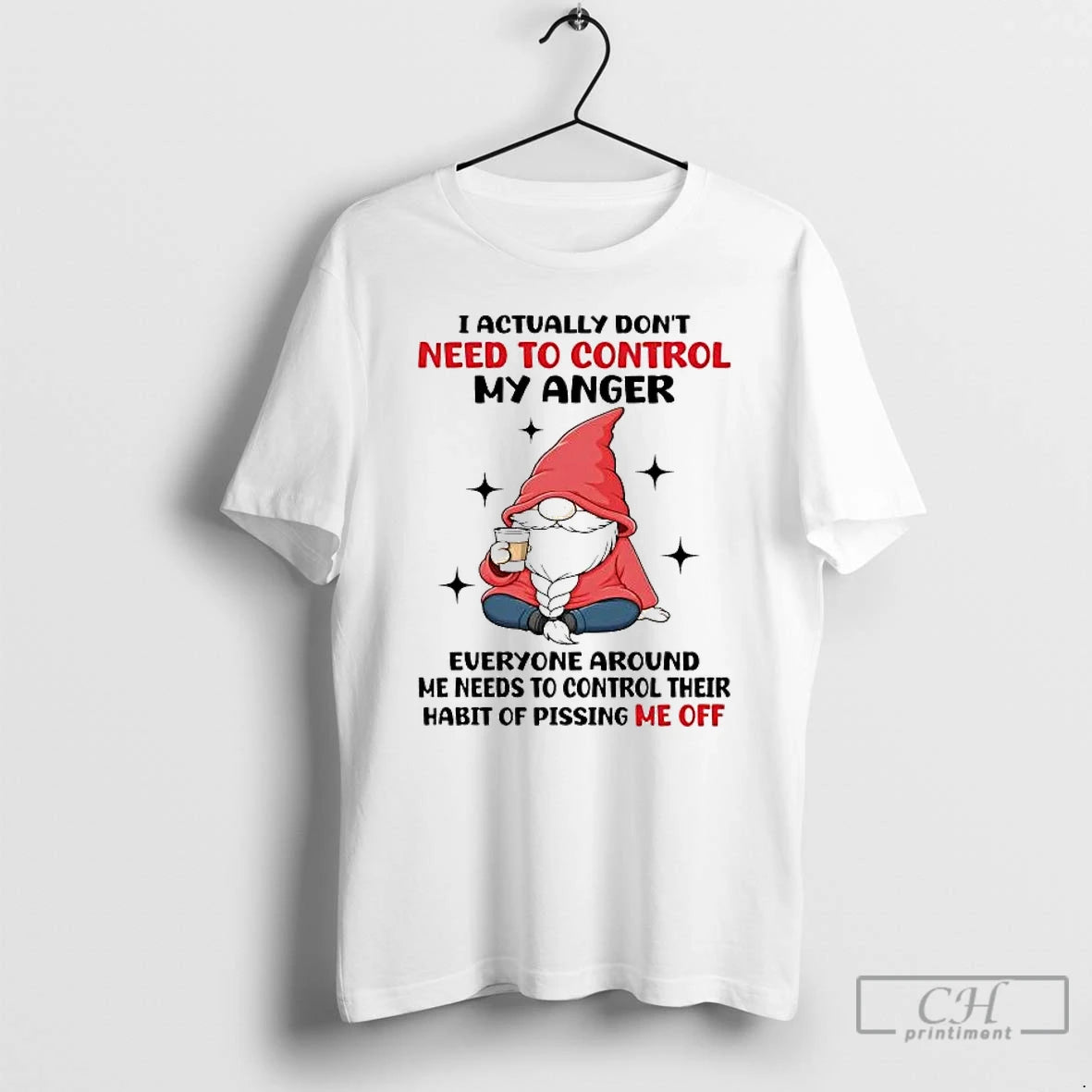 Premium Gnome I Actually Dont Need To Control My Anger Everyone Around T Shirts Sweater Hoodie, Sweatshirt | InkRitualCo.com
