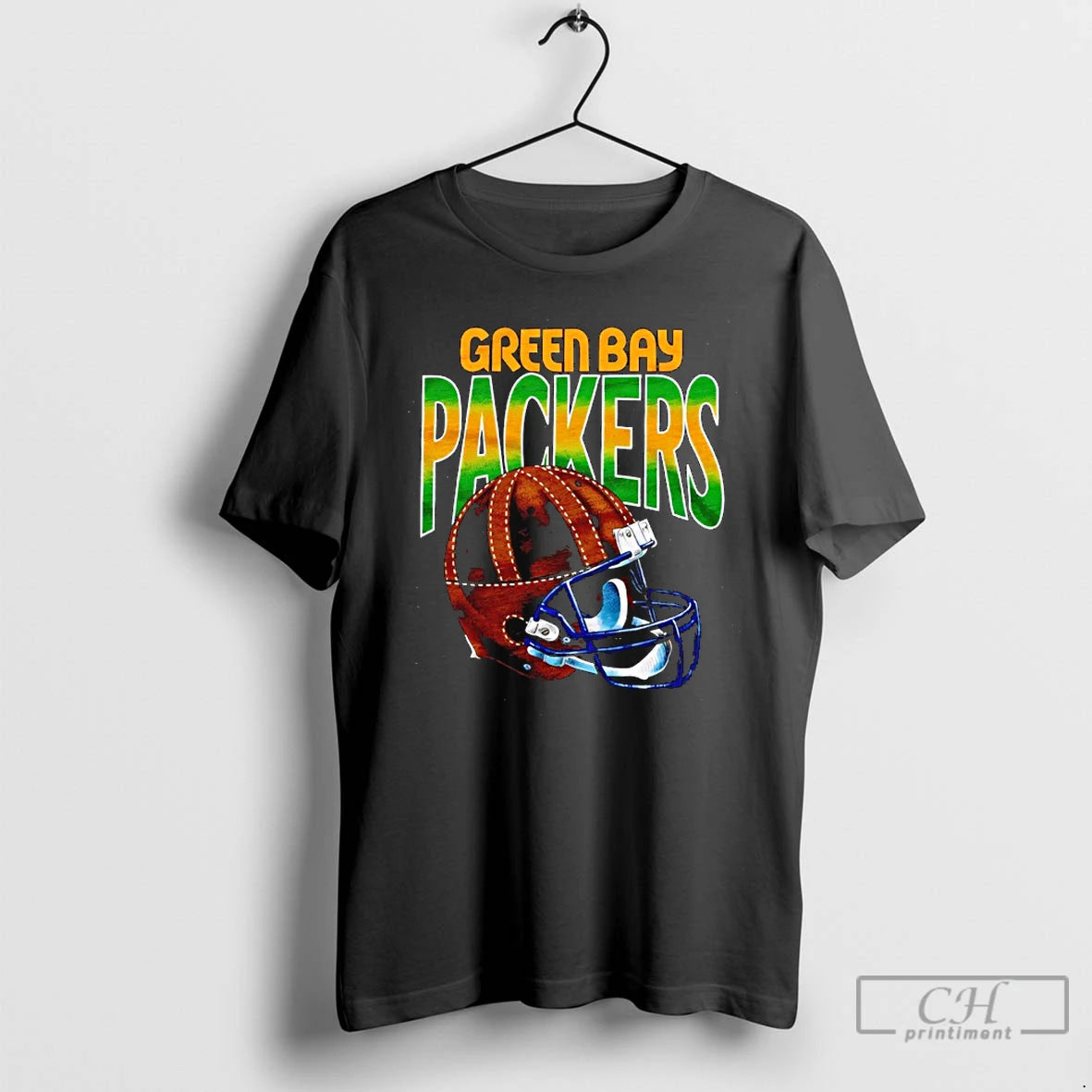 Premium Green Bay Packers Gradient Alt Helmet T-Shirts, Hoodie, Sweatshirt | InkRitualCo.com