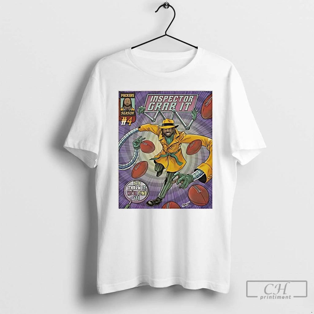 Premium Green Bay Packers Keisean Inspector Crab It T-Shirts, Hoodie, Sweatshirt | InkRitualCo.com