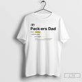 Premium Green Bay Packers Dad Definition Ornaments T Shirts Hoodie, Sweatshirt | InkRitualCo.com