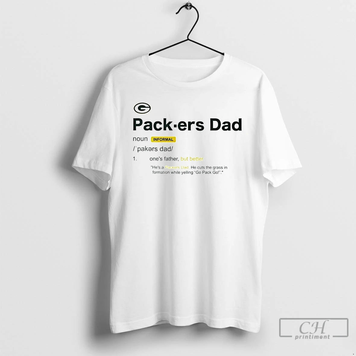 Premium Green Bay Packers Dad Definition Ornaments T Shirts Hoodie, Sweatshirt | InkRitualCo.com