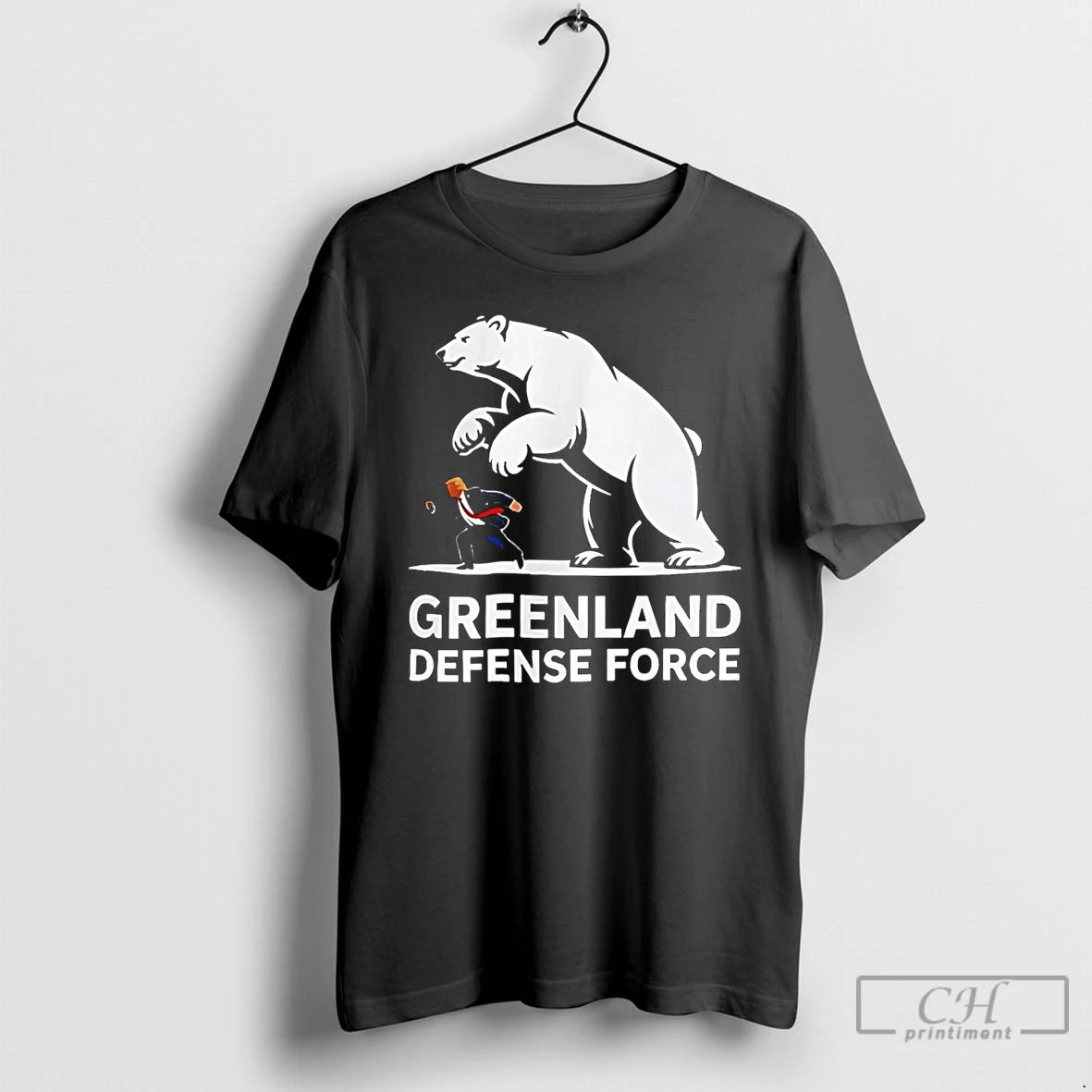 Premium Greenland Defense Force Funny Trump T-Shirts, Hoodie, Sweatshirt | InkRitualCo.com